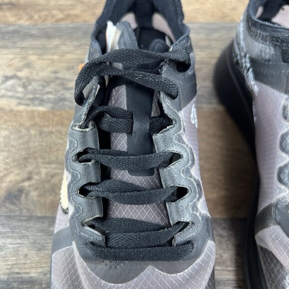 Nike Zoom Fly Off White Black Silver Size 4.5 Mens Size 6 Womens Sneakers - Picture 10 of 16